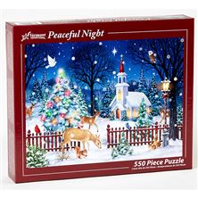 PEACEFUL NIGHT - 550 PIECE JIGSAW PUZZLE